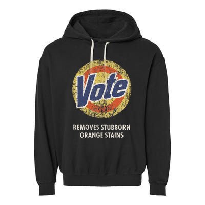 Antitrump Vote Detergent Garment-Dyed Fleece Hoodie