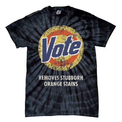 Antitrump Vote Detergent Tie-Dye T-Shirt