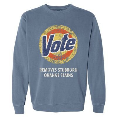 Antitrump Vote Detergent Garment-Dyed Sweatshirt