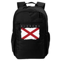 Alabama Vintage Distressed Home State Flag Design Daily Commute Backpack