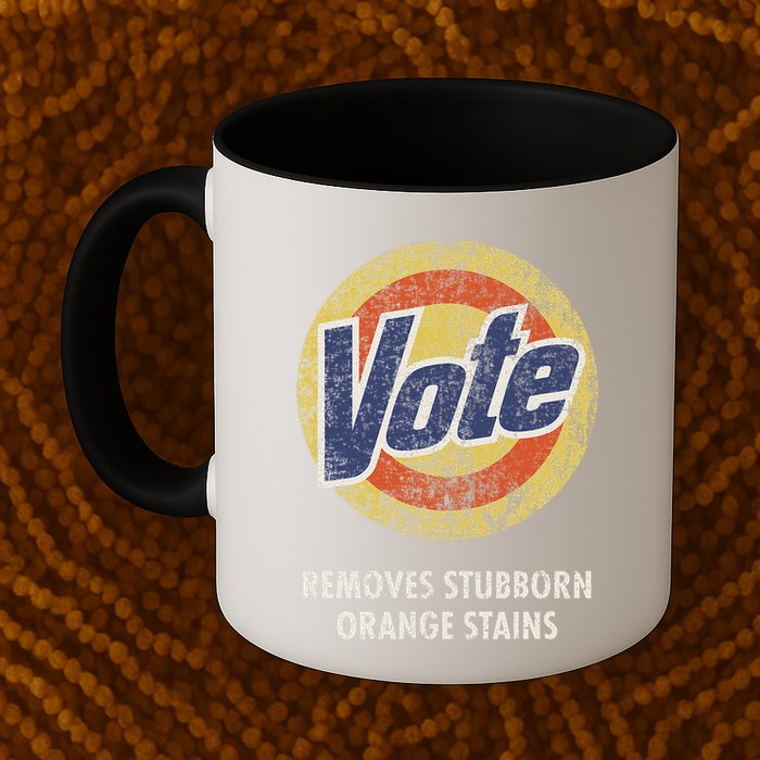 Antitrump Vote Detergent Funny Vintage Mug