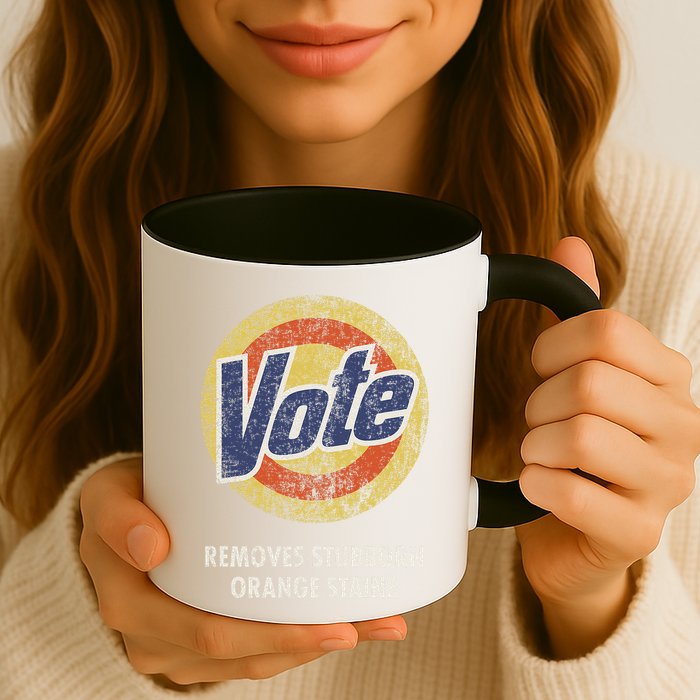 Antitrump Vote Detergent Funny Vintage Mug