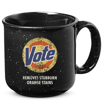 Antitrump Vote Detergent Funny Vintage 15oz Campfire Ceramic Mug