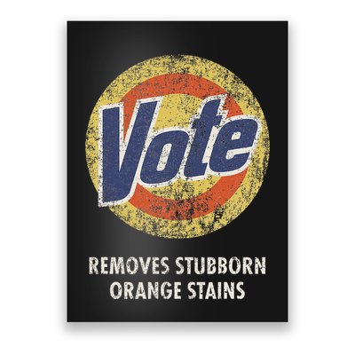 Antitrump Vote Detergent Funny Vintage Poster