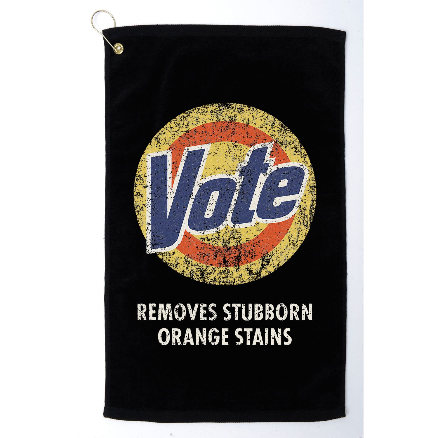 Antitrump Vote Detergent Funny Vintage Golf Towel