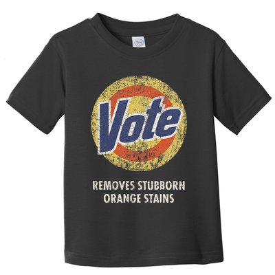 Antitrump Vote Detergent Funny Vintage Toddler T-Shirt