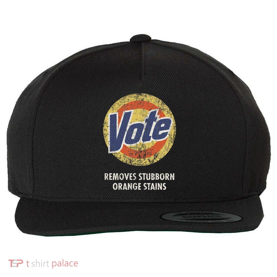 Antitrump Vote Detergent Funny Vintage Wool Snapback Cap