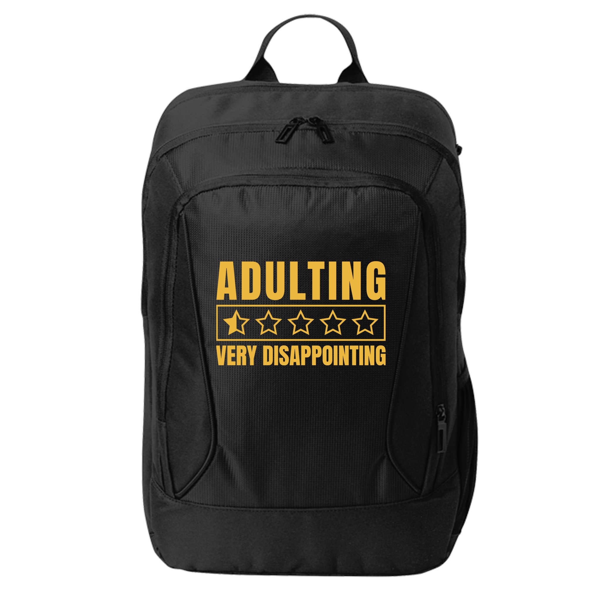 Adulting Very Disappointing Funny City Backpack