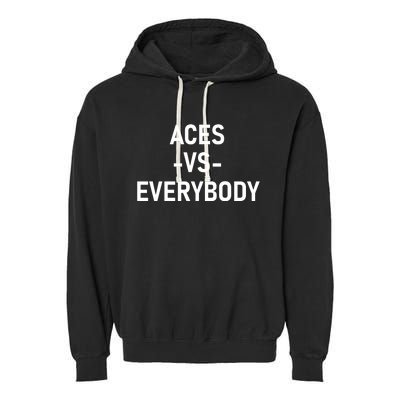 Aces Vs Everybody Garment-Dyed Fleece Hoodie