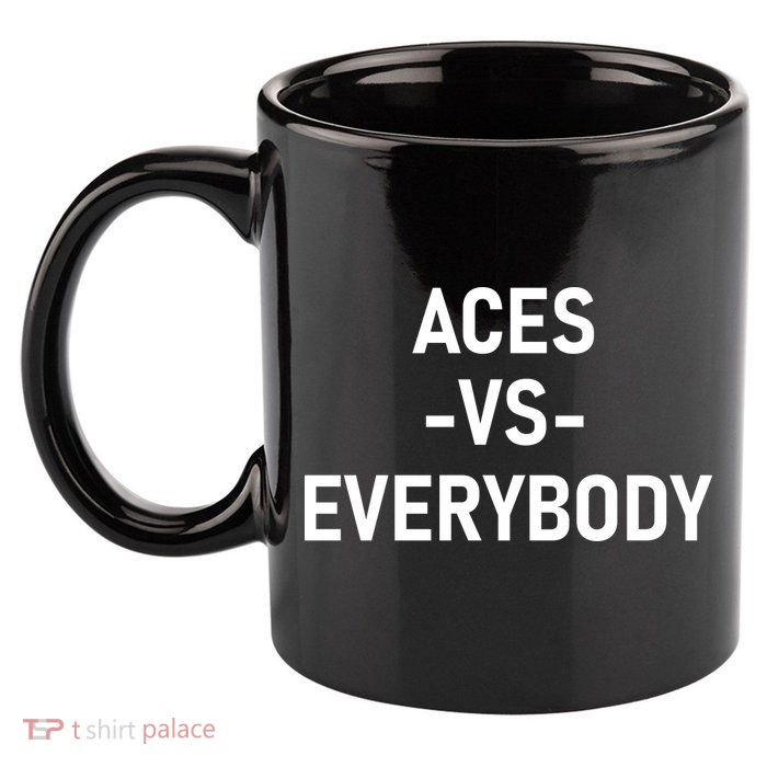 Aces Vs Everybody 11oz C Handle Ceramic Mug