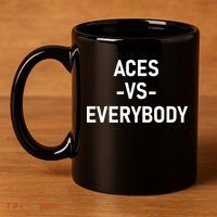 Aces Vs Everybody 11oz C Handle Ceramic Mug