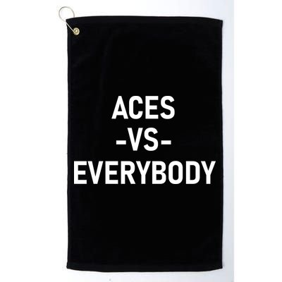 Aces Vs Everybody Golf Towel