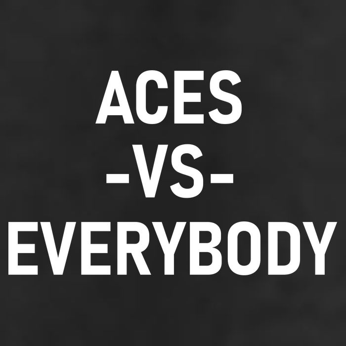 Aces Vs Everybody Golf Towel