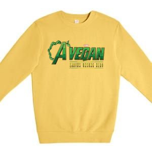 A Vegan Earths Unsung Hero Humane Tee For Men And Women Premium Crewneck Sweatshirt