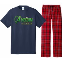 A Vegan Earths Unsung Hero Humane Tee For Men And Women Pajama Set