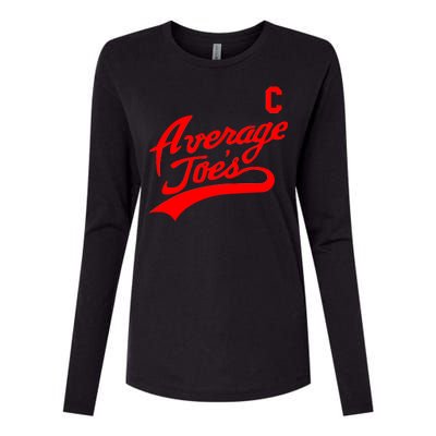 Average Joe's Gym Womens Cotton Relaxed Long Sleeve T-Shirt