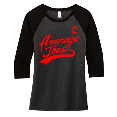 Average Joe's Gym Women's Tri-Blend 3/4-Sleeve Raglan Shirt