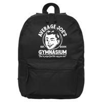 Average Joe's Gymnasium 16 in Basic Backpack