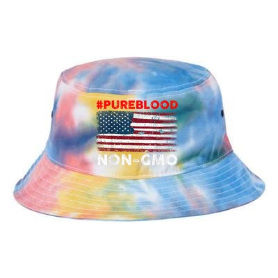 American Vintage Flag Pure Blood Non Gmo Tie Dye Newport Bucket Hat