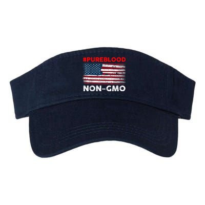 American Vintage Flag Pure Blood Non Gmo Valucap Bio-Washed Visor