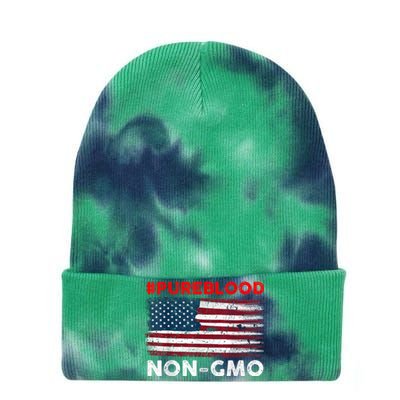 American Vintage Flag Pure Blood Non Gmo Tie Dye 12in Knit Beanie