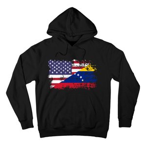 American Venezuela Flag Funny Gift Hoodie