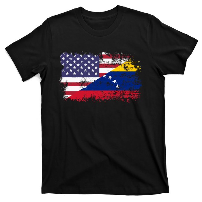 American Venezuela Flag Funny Gift T-Shirt