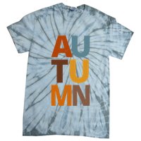 Autumn Vintage Fall Tie-Dye T-Shirt