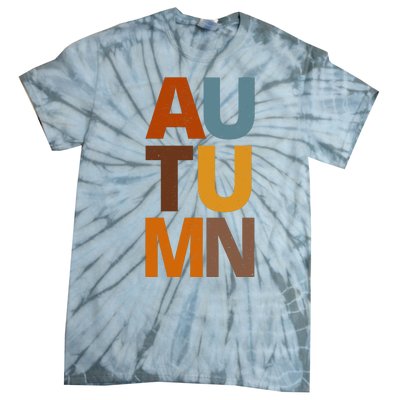 Autumn Vintage Fall Tie-Dye T-Shirt