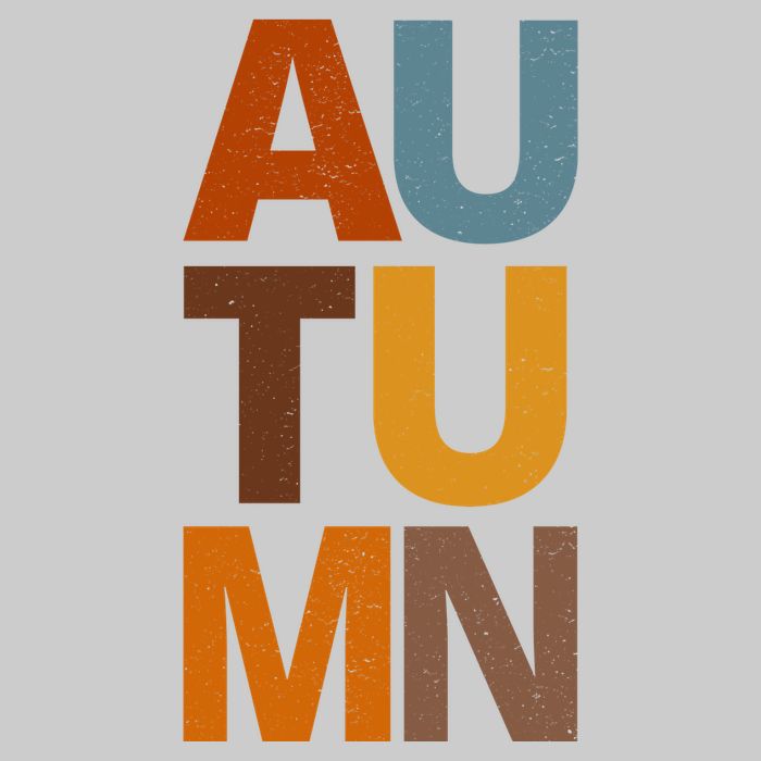 Autumn Vintage Fall Tie-Dye T-Shirt