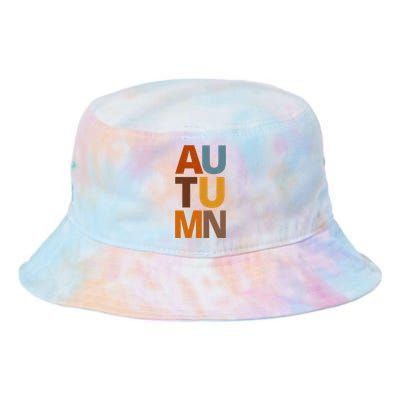 Autumn Vintage Fall Tie Dye Newport Bucket Hat