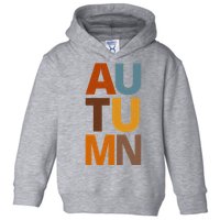 Autumn Vintage Fall Toddler Hoodie
