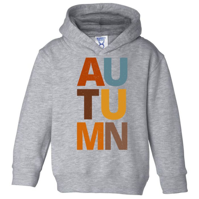 Autumn Vintage Fall Toddler Hoodie