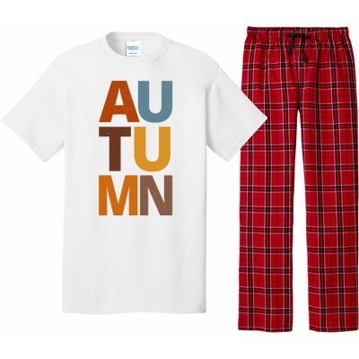 Autumn Vintage Fall Pajama Set