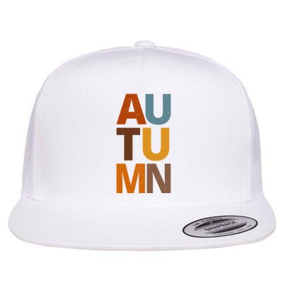 Autumn Vintage Fall Flatbill Hat