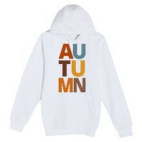 Autumn Vintage Fall Premium Pullover Hoodie