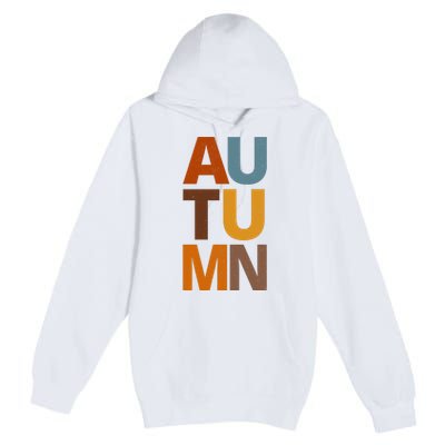 Autumn Vintage Fall Premium Pullover Hoodie