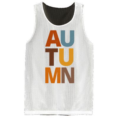 Autumn Vintage Fall Mesh Reversible Basketball Jersey Tank