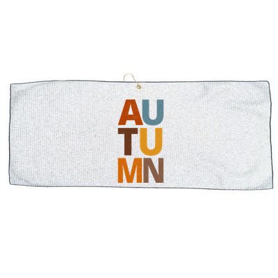 Autumn Vintage Fall Large Microfiber Waffle Golf Towel