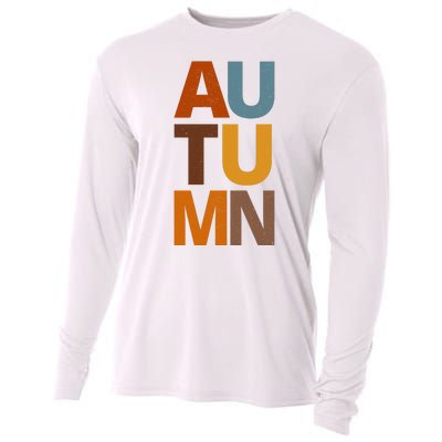 Autumn Vintage Fall Cooling Performance Long Sleeve Crew