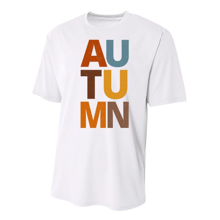 Autumn Vintage Fall Performance Sprint T-Shirt