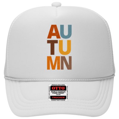 Autumn Vintage Fall Trucker Hat