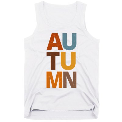 Autumn Vintage Fall Tank Top