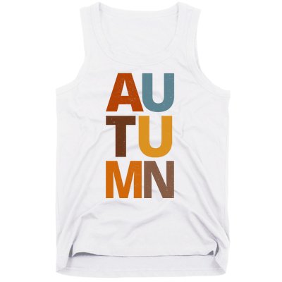 Autumn Vintage Fall Tank Top