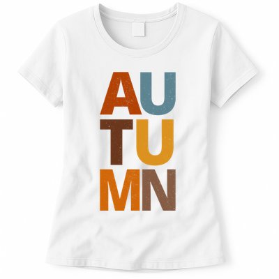 Autumn Vintage Fall Womens T-Shirt