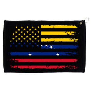 American Venezuela Flag Cute Gift Grommeted Golf Towel