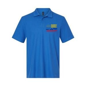 American Venezuela Flag Cute Gift Softstyle Adult Sport Polo