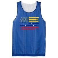 American Venezuela Flag Cute Gift Mesh Reversible Basketball Jersey Tank