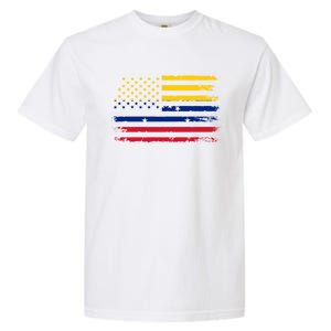 American Venezuela Flag Cute Gift Garment-Dyed Heavyweight T-Shirt