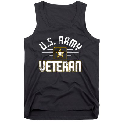 Army Veteran Flag Tank Top